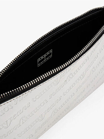 Tommy Hilfiger TJW Must Metalik Omuz Kadın Gri Omuz Çantası AW0AW180090IN