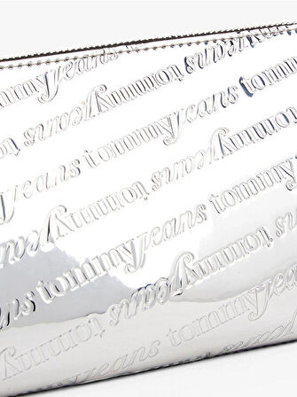 Tommy Hilfiger TJW Must Metalik Omuz Kadın Gri Omuz Çantası AW0AW180090IN