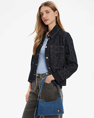 Tommy Hilfiger Cool Denim Kadın Omuz Çantası | STD