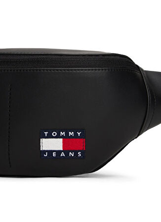 Tommy Hilfiger Siyah Erkek Bel Çantası TJM ESS DAILY PU BUMBAG