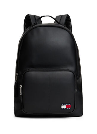 Tommy Hilfiger Siyah Erkek Sırt Çantası TJM ESS DAILY PU DOME BACKPACK