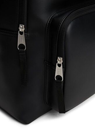 Tommy Hilfiger Siyah Erkek Sırt Çantası TJM ESS DAILY PU DOME BACKPACK