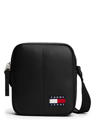 Tommy Hilfiger Siyah Erkek Postacı Çantası TJM ESS DAILY PU REPORTER
