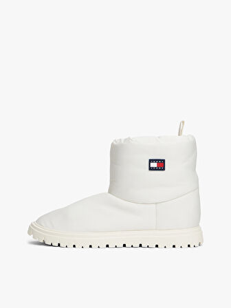 Tommy Jeans TJW Kar Kadın Beyaz Bot EN0EN02823YBI