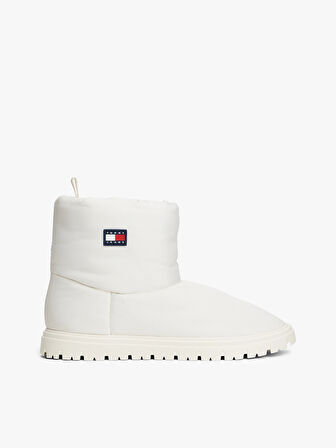 Tommy Jeans TJW Kar Kadın Beyaz Bot EN0EN02823YBI