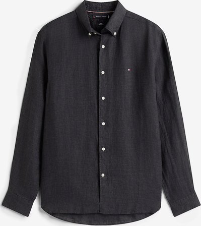 Tommy Hilfiger Erkek  PIGMENT DYED LI SOLID RF SHIRT Gömlek MW0MW41530