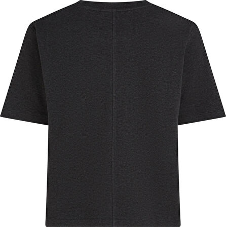 MODERN INTERLOCK BOXY SS TEE Kadın Gri T-Shirt - WW0WW47458