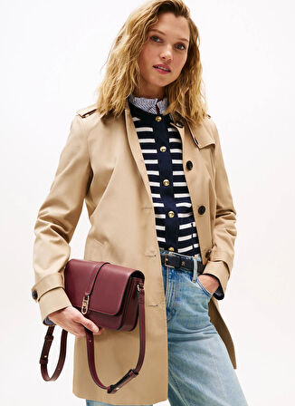Tommy Hilfiger Bordo Kadın Çapraz Çanta AW0AW17723VLP