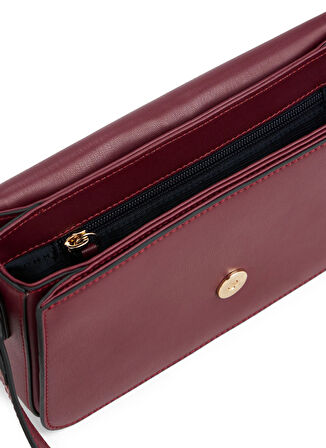 Tommy Hilfiger Bordo Kadın Çapraz Çanta AW0AW17723VLP