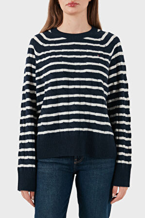 Tommy Hilfiger Kadın Kazak WW0WW48394 0Y7