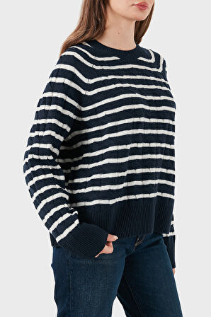 Tommy Hilfiger Kadın Kazak WW0WW48394 0Y7