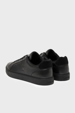 Calvin Klein Deri Logolu Sneaker Ayakkabı YM0YM0143500T Erkek AYAKKABI YM0YM01435 00T SİYAH