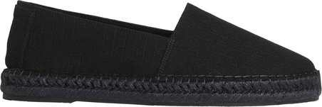 CALVIN KLEIN Erkek Marka Logolu Günlük Kullanıma Uygun Siyah Espadril HM0HM02231 0GT