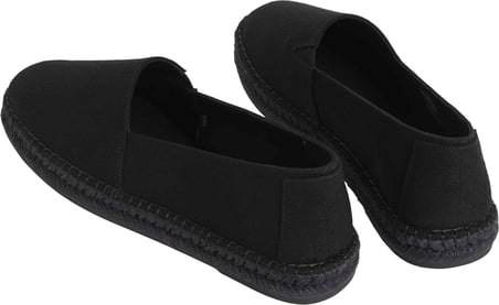 CALVIN KLEIN Erkek Marka Logolu Günlük Kullanıma Uygun Siyah Espadril HM0HM02231 0GT