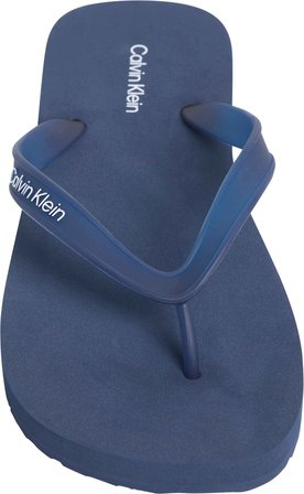 CALVIN KLEIN Erkek Marka Logolu Günlük Kullanıma Uygun Mavi Terlik HM0HM02105 BAI