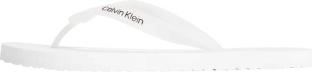 CALVIN KLEIN Erkek Marka Logolu Günlük Kullanıma Uygun Beyaz Terlik HM0HM02105 YBR