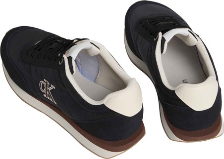 CALVIN KLEIN Erkek Marka Logolu Günlük Kullanıma Uygun Siyah-Kahverengi Sneaker YM0YM01361 0GW