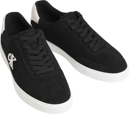 CALVIN KLEIN Erkek Marka Logolu Günlük Kullanıma Uygun Siyah-Beyaz Sneaker HM0HM02125 0GM