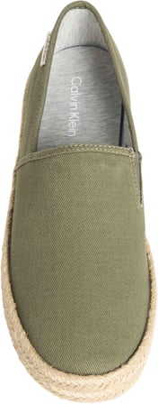 CALVIN KLEIN Erkek Marka Logolu Günlük Kullanıma Uygun HAKİ Espadril HM0HM02076 LDI
