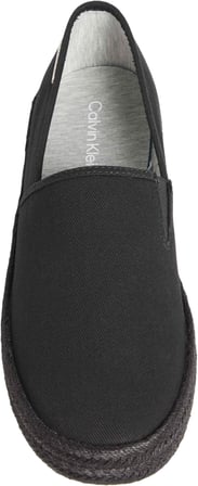 CALVIN KLEIN Erkek Marka Logolu Günlük Kullanıma Uygun Siyah Espadril HM0HM02076 0GJ