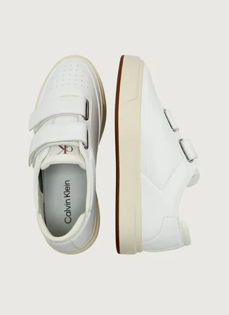 Calvin Klein Siyah Erkek Sneaker BASKET CUPSOLE 2STRAPS LTH