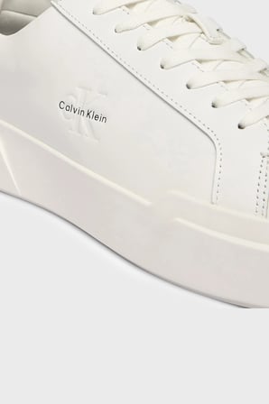 Calvin Klein Logolu Sneaker Ayakkabı YM0YM0134406X Erkek AYAKKABI YM0YM01344 06X SİYAH