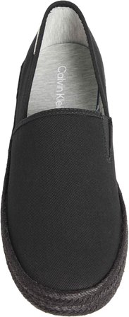 CALVIN KLEIN Erkek Marka Logolu Günlük Kullanıma Uygun Siyah Espadril HM0HM02076 0GJ