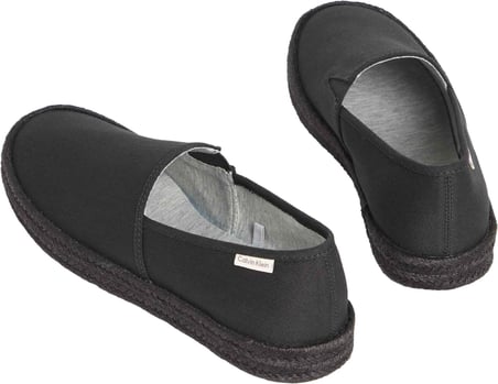 CALVIN KLEIN Erkek Marka Logolu Günlük Kullanıma Uygun Siyah Espadril HM0HM02076 0GJ