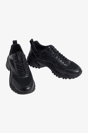 Calvin Klein HM0HM021540GJ Hike Runner Laceup Strip M-Lt Erkek Günlük Ayakkabı