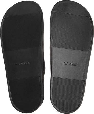 CALVIN KLEIN Erkek Marka Logolu Çift Bantlı Rahat Tabanlı Şık Görünüşlü Günlük Ve Plaj Kullanımına Uygun Siyah Terlik HM0HM02116 0GJ