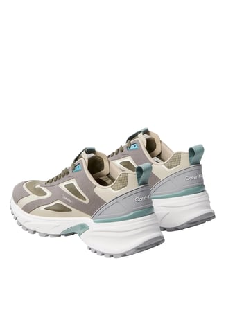 Calvin Klein Gri - Çok Renkli Erkek Sneaker HIKE RUNNER LACEUP STIPE M-SU