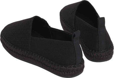 CALVIN KLEIN Kadın / Kız Marka Logolu Günlük Kullanıma Uygun Siyah Espadril HW0HW02933 0GT
