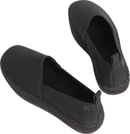 CALVIN KLEIN Kadın Marka Logolu Günlük Kullanıma Uygun Siyah Espadril HW0HW02931 BEH