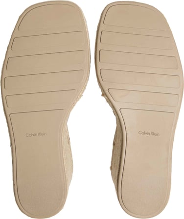 CALVIN KLEIN Kadın Marka Logolu Günlük Kullanıma Uygun Siyah Espadril HW0HW02901 BEH