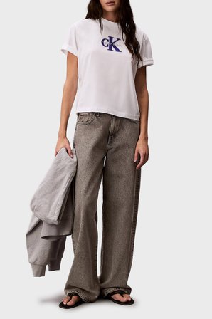 Calvin Klein Bayan T Shirt LV047F800G YAF