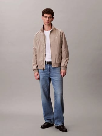 Calvin Klein LV04RF520GRAK Ls Unfilled Nylon Harrington Erkek Ceket