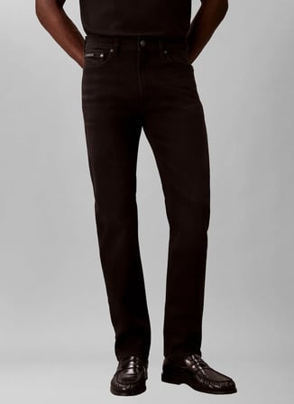 Calvin Klein Siyah Erkek Straight Denim Pantolon LV04RF938G3YD_SLIM STRAIGHT WALL S