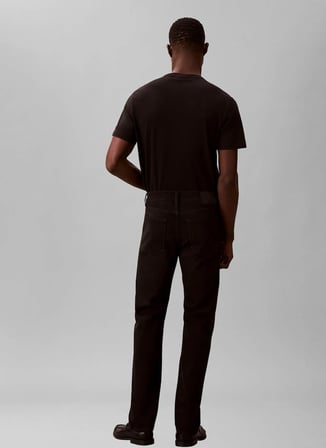 Calvin Klein Siyah Erkek Straight Denim Pantolon LV04RF938G3YD_SLIM STRAIGHT WALL S