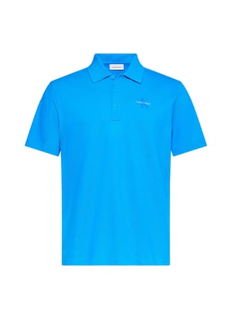 Calvin Klein Jeans Mavi Erkek Polo T-Shirt LV04RF209GCFM Mavi Polo T-Shirt