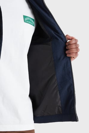 Calvin Klein Regular Fit Göğüs Cepli Fermuarlı Ceket LV04LF424GCEF Erkek CEKET LV04LF424G CEF LACİVERT