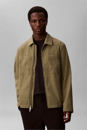 Ls Seersucker Blouso Erkek Mont Bej