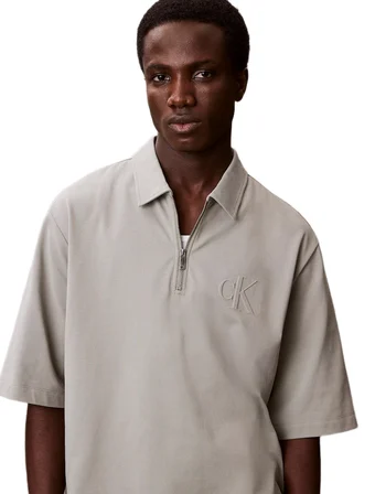 Calvin Klein LV04LB276G Ss Supima Chest Erkek Polo Tişört