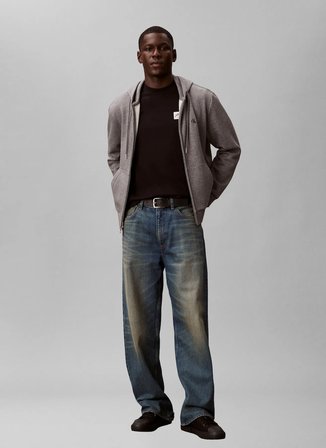 Calvin Klein Jeans Siyah Erkek T-Shirt LV04RF294GUB1 Siyah T-Shirt