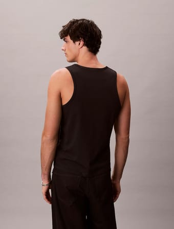 CALVIN KLEIN Erkek Marka Logolu Günlük Kullanıma Uygun Siyah T-Shirt LV04RF850G UB1