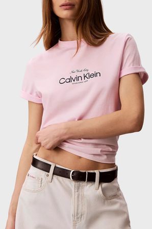Calvin Klein Bayan T Shirt LV047F810G 8Z6