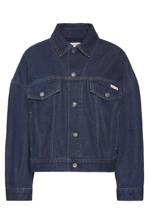 RELAXED TRUCKER TRUE, GWI, XXS Kadın Lacivert Kot Ceket