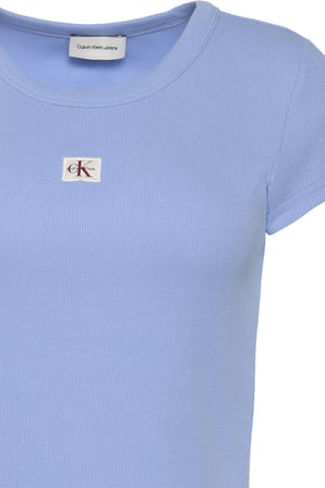 Kadın Woven Label Baby T-shirt