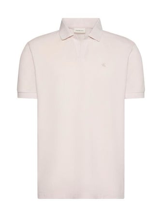 Calvin Klein Erkek Ss Open Collar Casual Pıque Polo T-Shirt LV04RF215