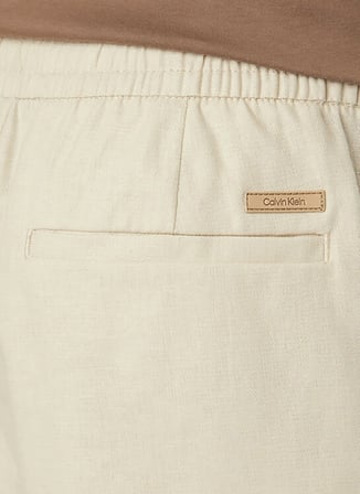 Calvin Klein Beyaz Erkek Şort LV04LF620G2JX