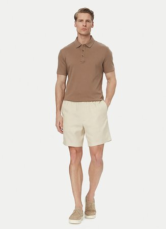 Calvin Klein Beyaz Erkek Şort LV04LF620G2JX